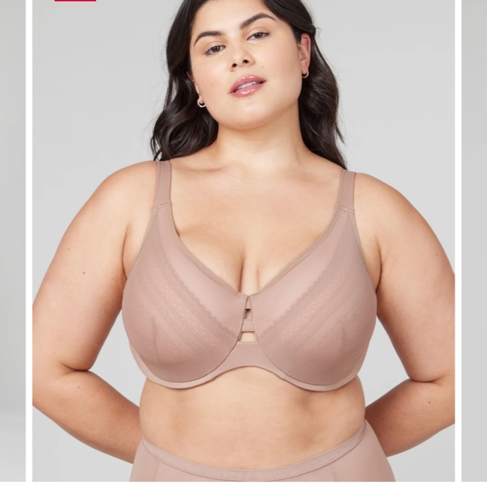 Spanx nude color minimizing bra